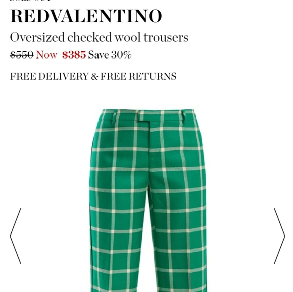 RED Valentino Pants - BLACK FRIDAY DEAL! Red Valentino pants